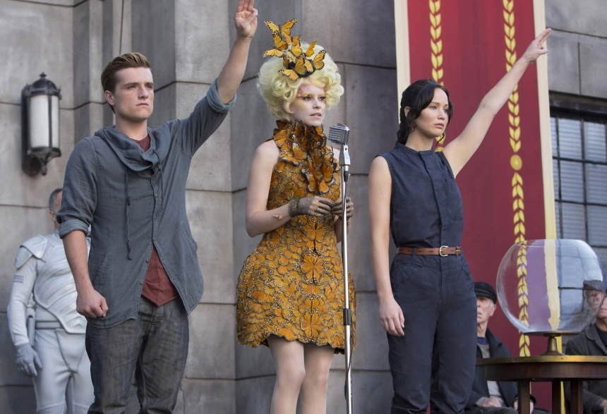 catching fire salute